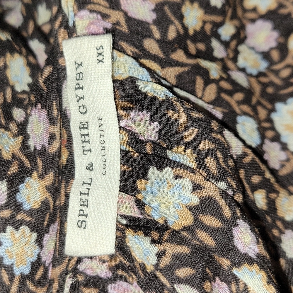 ❌️SOLD ❌️- Spell Rae Blouse Size XXS - Picture 4 of 10